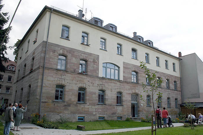 Fotografie: Jüdisches Krankenhaus Fürth / Gebäude des ehemaligen Jüdischen Krankenhauses (Israelitisches Hospital) Fürth