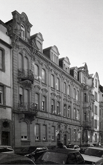 Fotografie: Häusserstraße 4, Heidelberg.